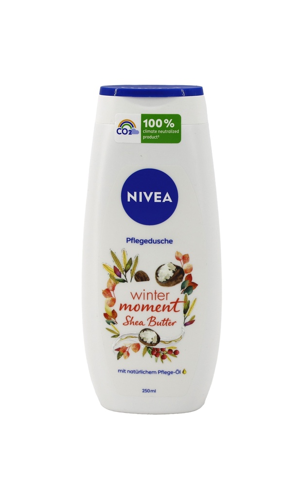 NIVEA Pflegedusche Wintermoment Shea Butter, 250 ml