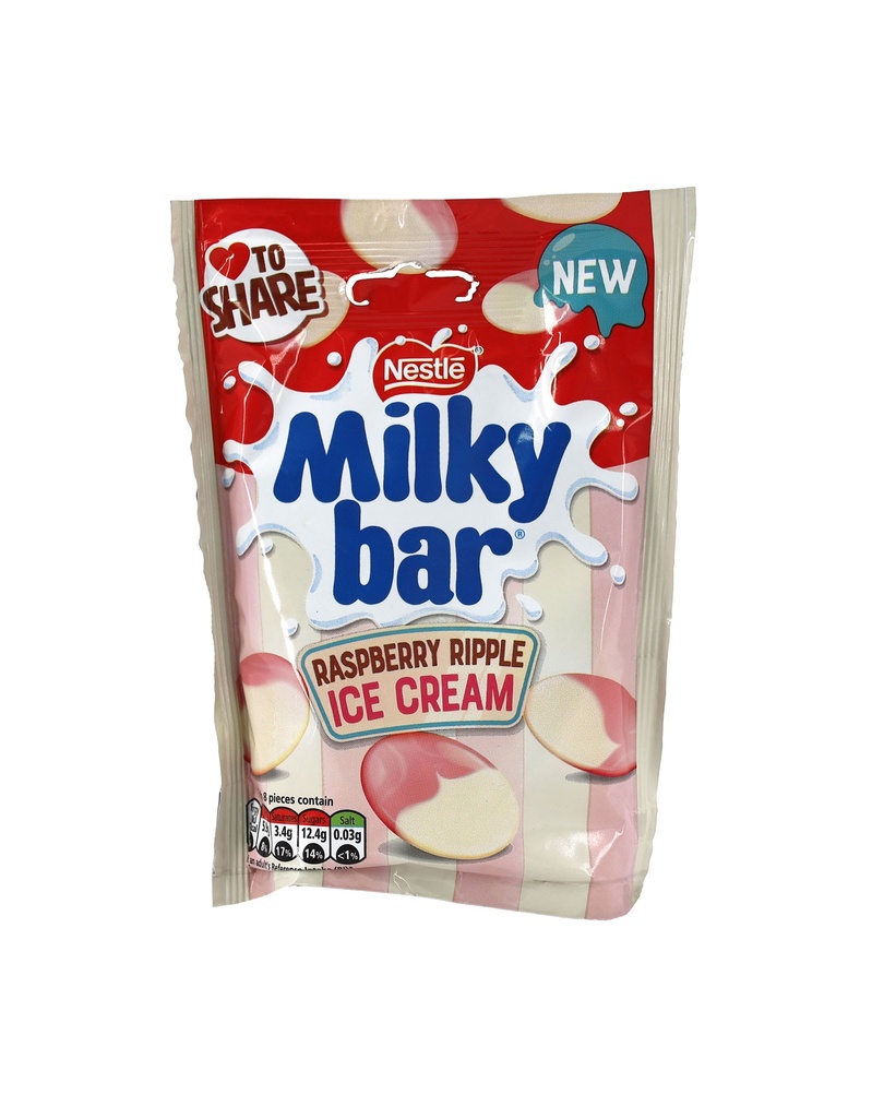 Nestle Milkybar Himbeer Eiscreme Drops 86g