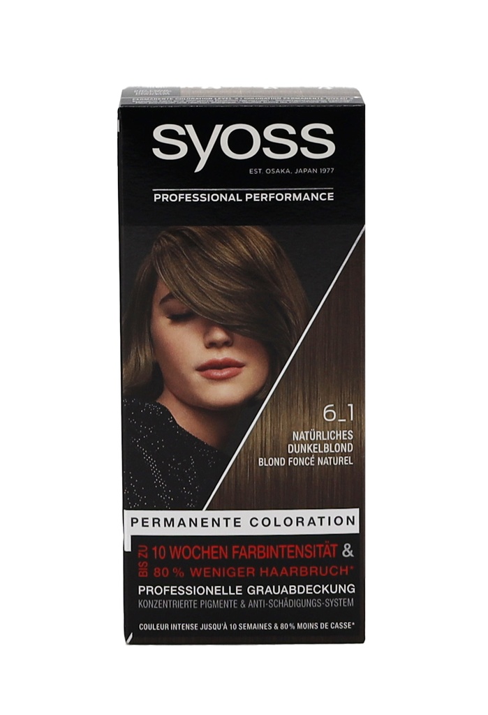 Syoss Color 6-1 natürliches Dunkelblond