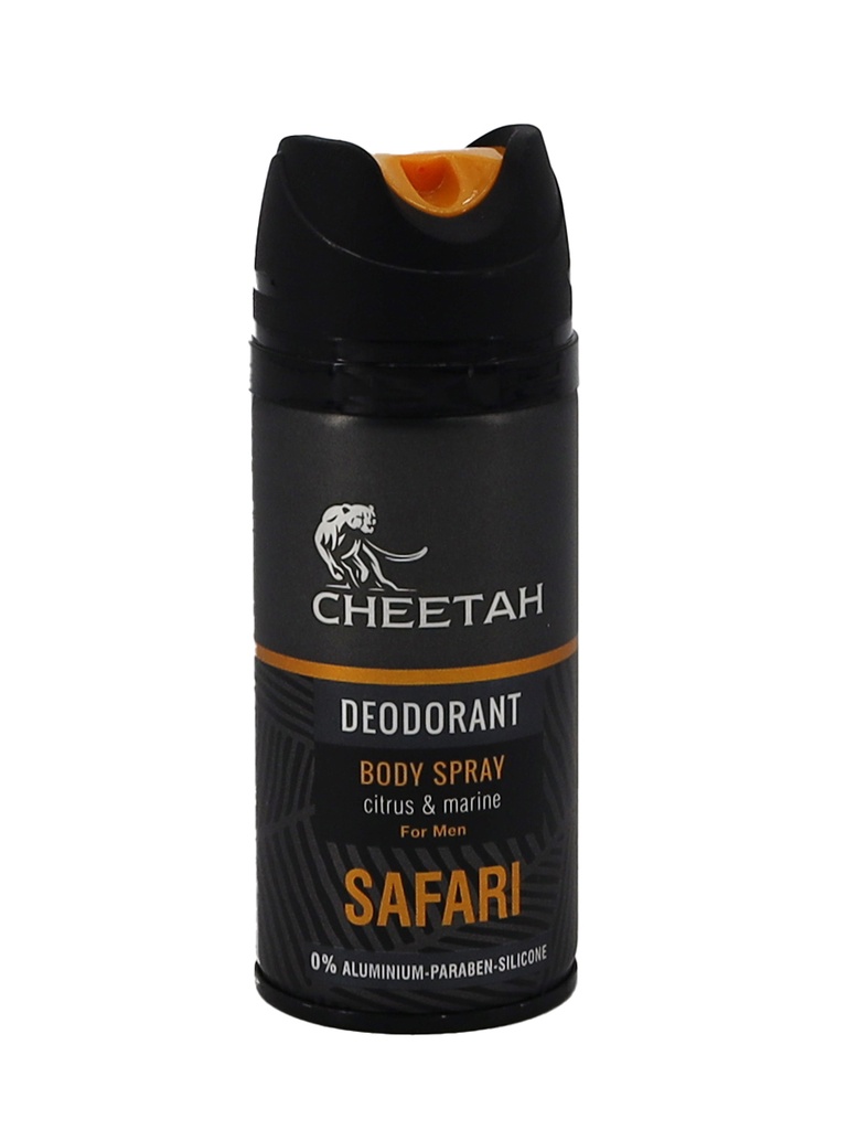 Cheetah Deospray 150ml Men Safari