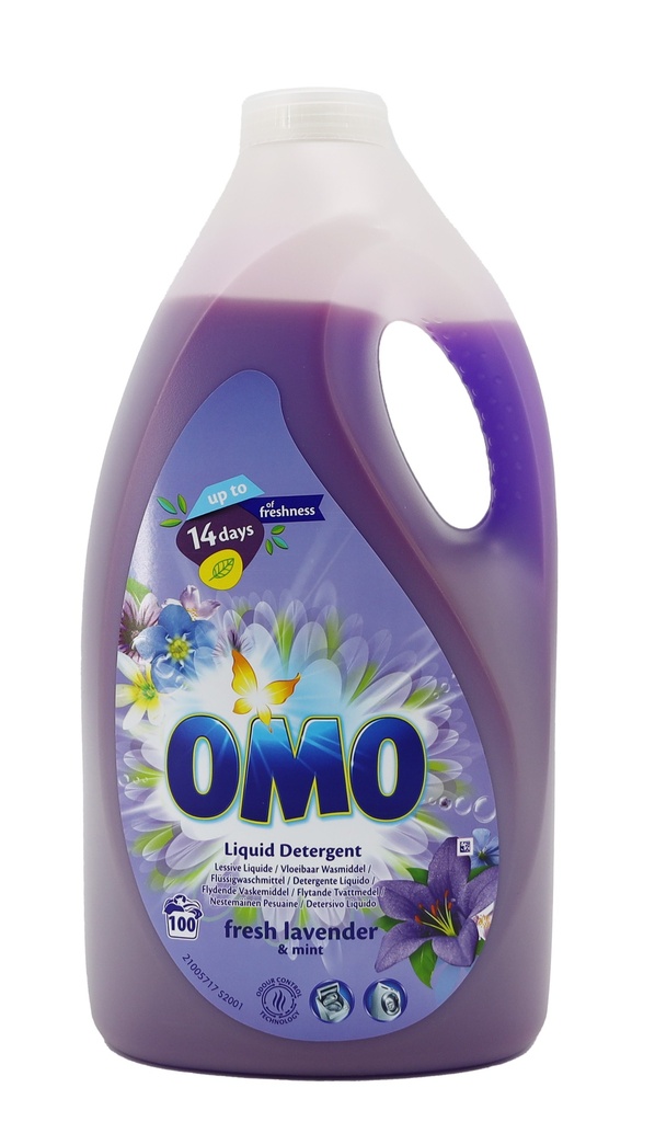 Omo Gel 100WL 5ltr Lavendel