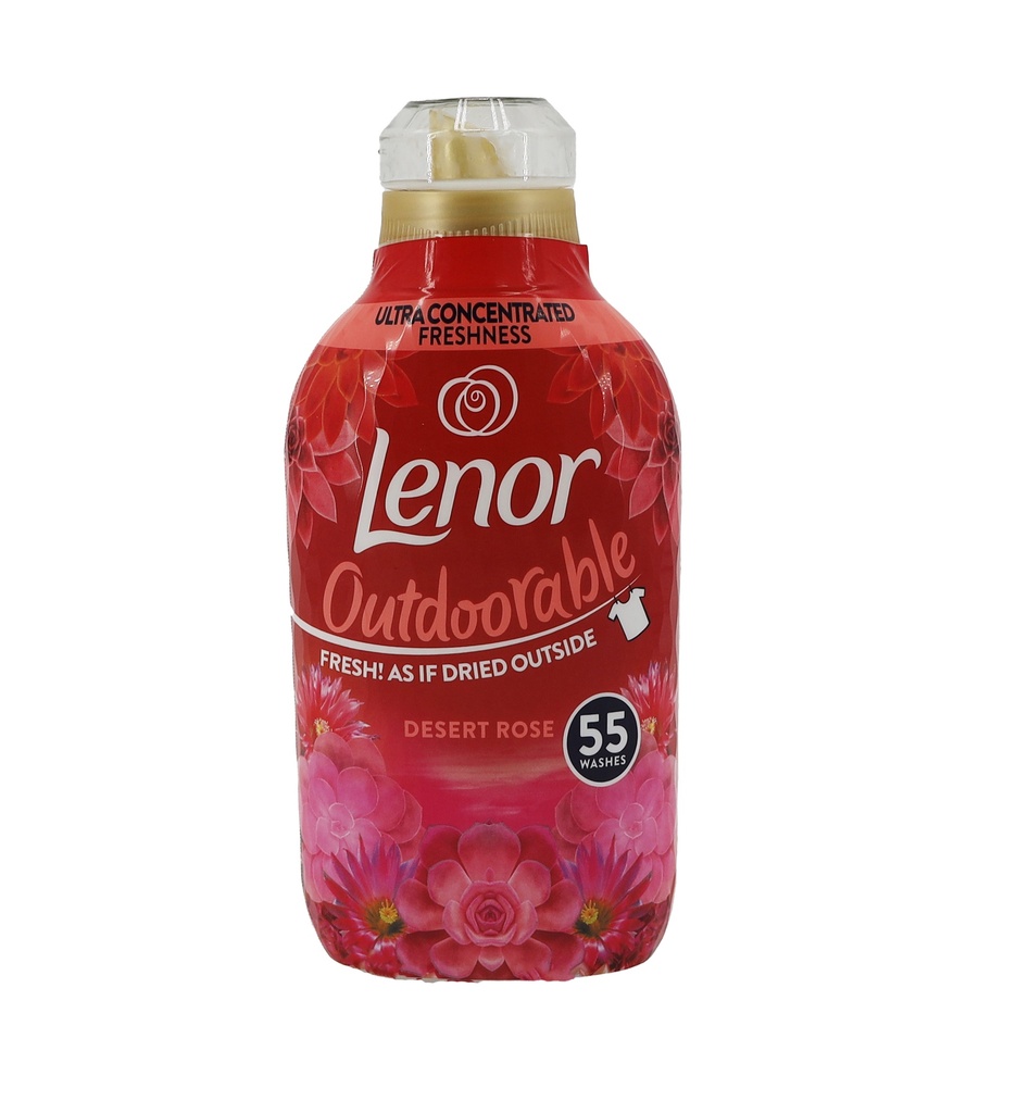 Lenor Outdoorable ULTRA KONZENTRAT Weichspüler Wüstenrose 55WL 770ml