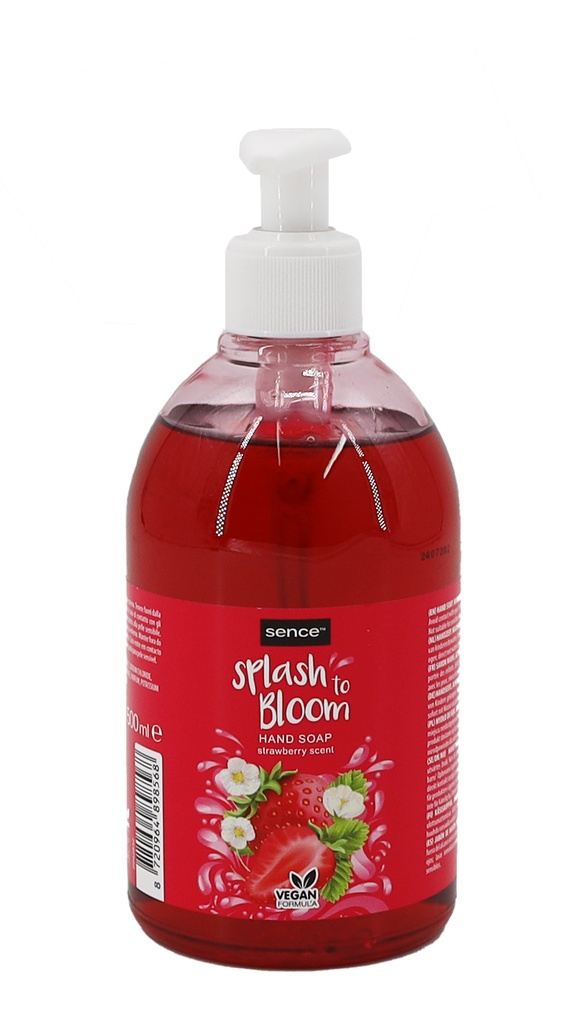 Sence Splash To Bloom Handseife 500ml Strawberry