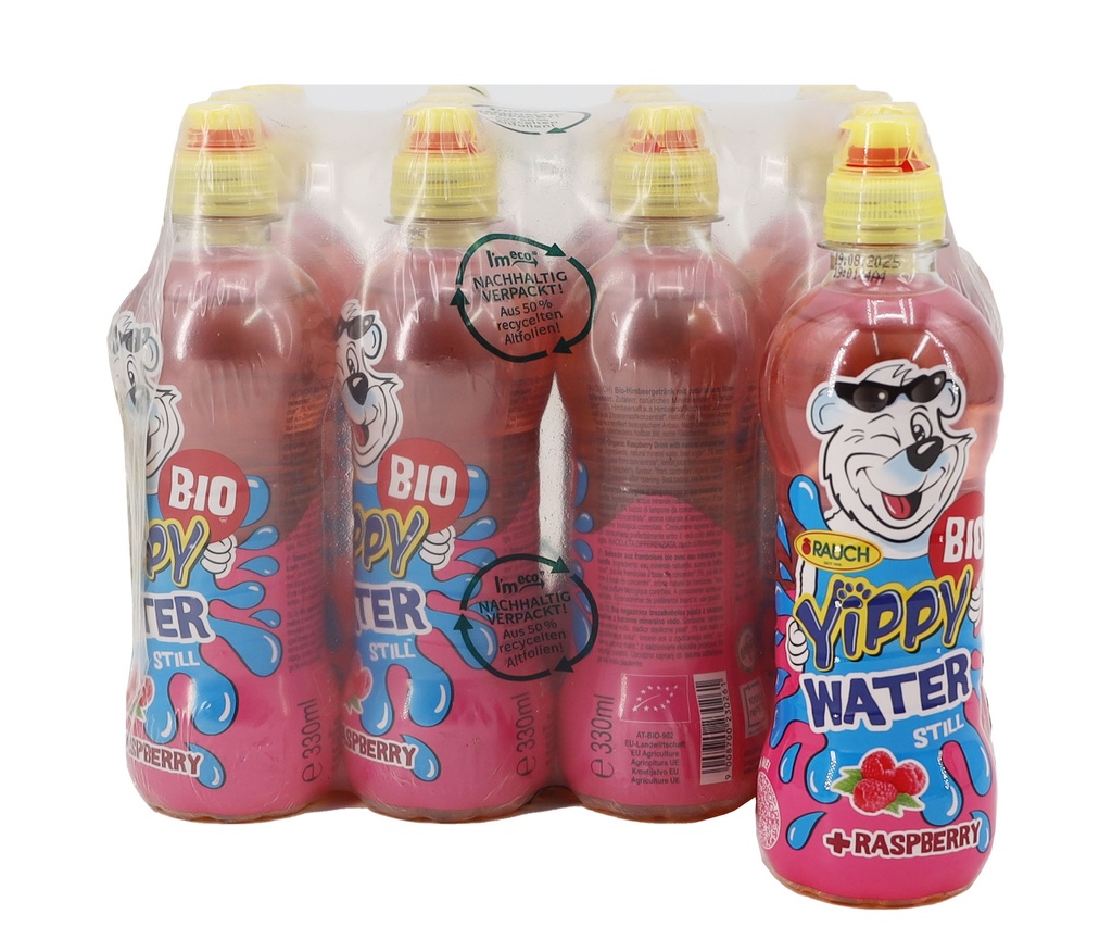 Rauch Erfrischungsgetränk Yippy Himbeere 12x0,33L