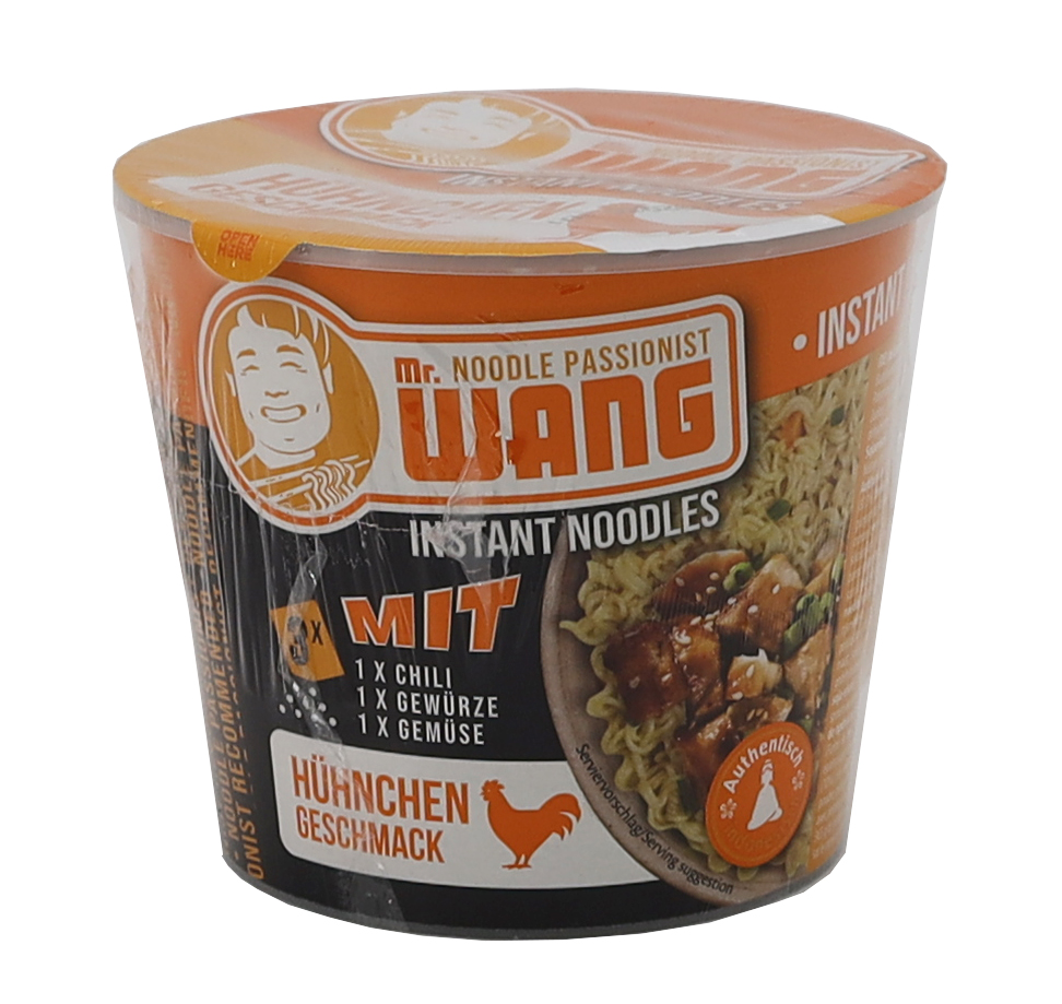 MR WANG Instant-Nudeln HUHN 65g Becher