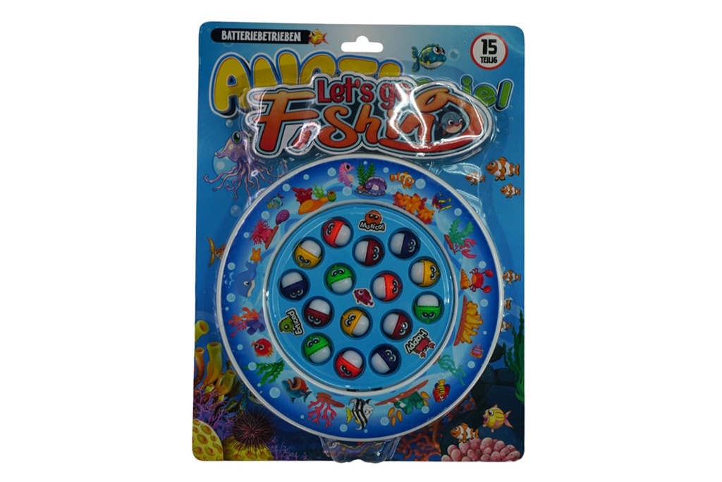 Spielzeug "Fishing Game", 15 teilig
