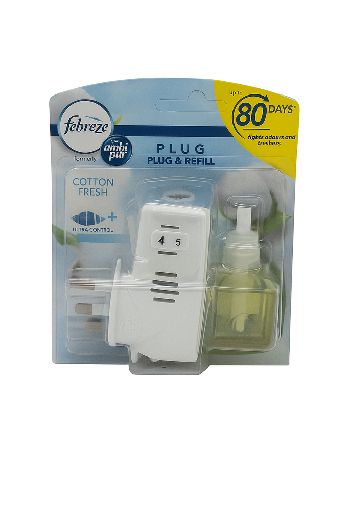 Febreze Electric Starter Kit Cotton 20ml