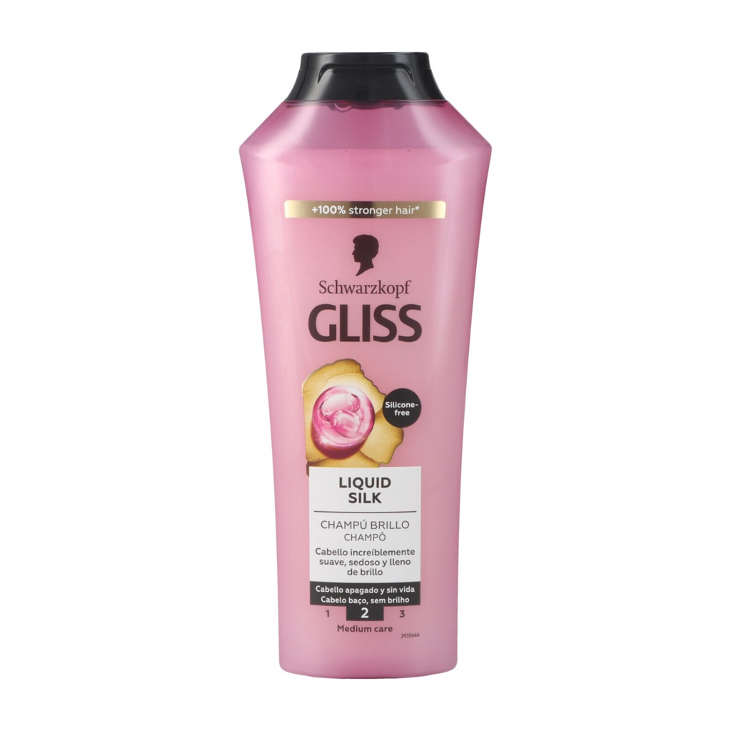 Schwarzkopf Gliss XXL Shampoo 400ml Liquid Silk