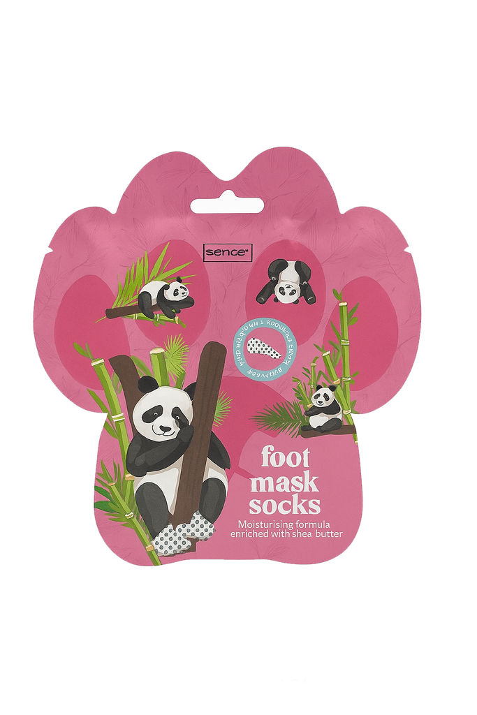 Sence Collection Fußmaske 2x20ml Printed Animal Tropical Heat