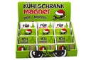 Kühlschrankmagnet "Festtags-Muffel", 9x6,5cm | Anti-Weihnachten für Weihnachtsmuffel, Xmas-Muffel & Weihnachts-Hasser