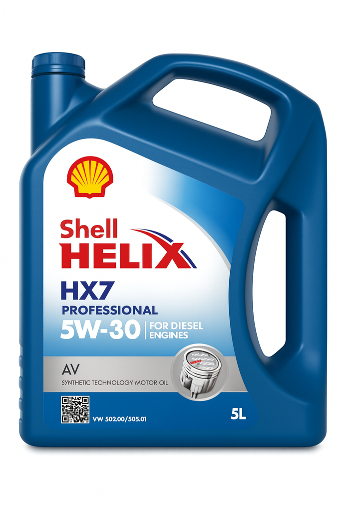SHELL Helix HX7 Professional AV 5W-30 Motoröl 5 Liter
