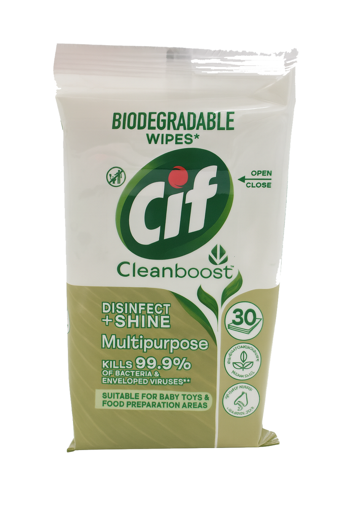Cif Mehrzwecktücher 30Stück Hygiene & strahlende Sauberkeit Original