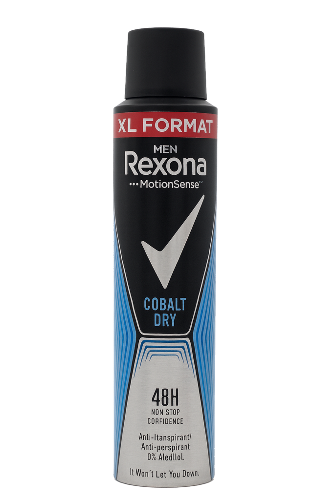 Rexona MotionSense XL Deo Spray 200ml For Men Cobalt Dry