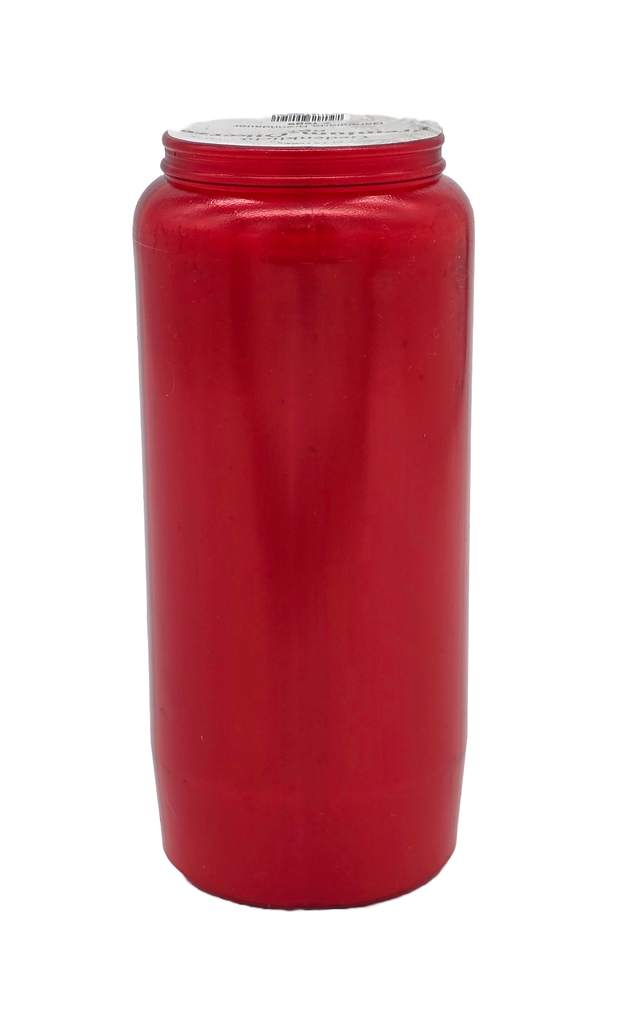 Ölkerze 7 Tage Rot | Erstklassige Qualität | 15cm
