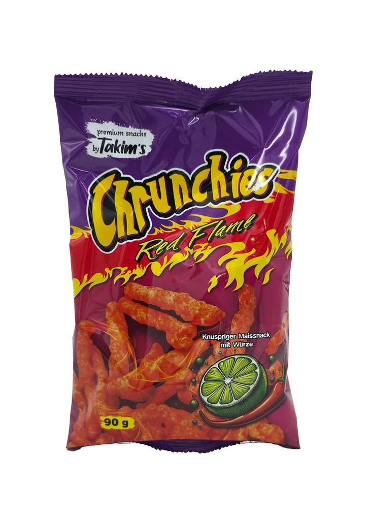 Takim's Chrunchies Red Flame Chili &Lime 90g