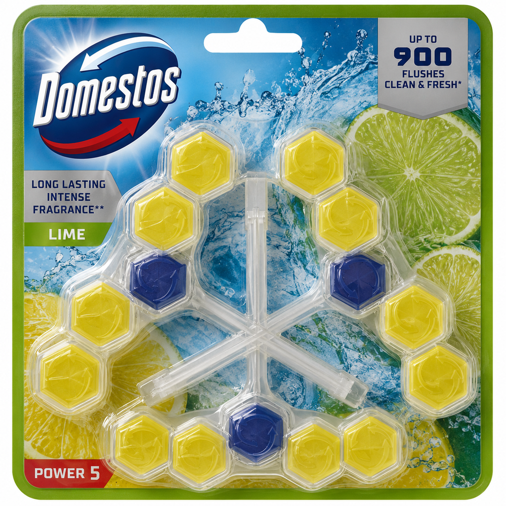 Domestos Power 5 WC Stein Lemon 3x50g