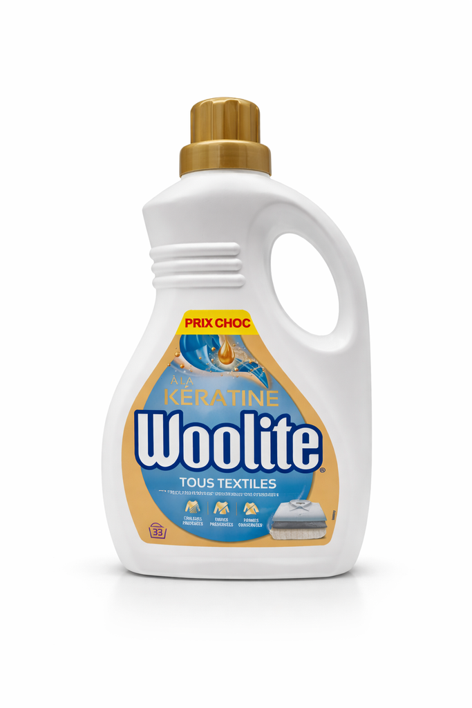 Woolite Feinwaschmittel Alle Textilien mit Keratin 33WL 2Liter