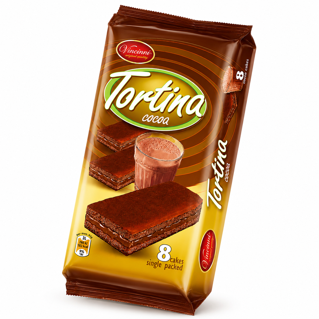 Tortina Kuchenschnitten 200g Kakao