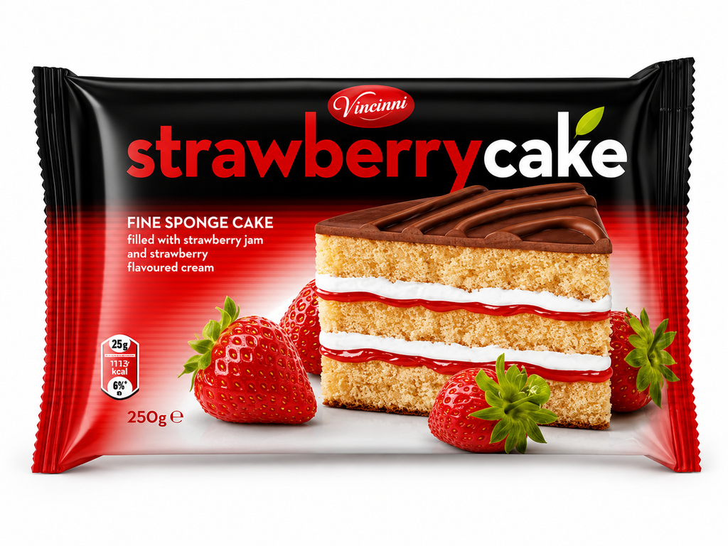 Cake 250g Erdbeere