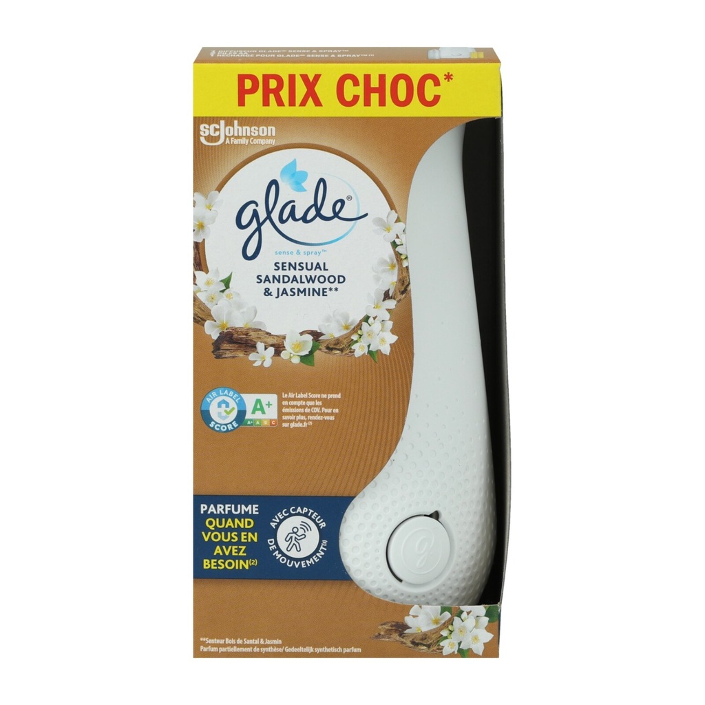 Glade Automatischer Lufterfrischer Starter-Set 18ml Sandelholz & Jasmine