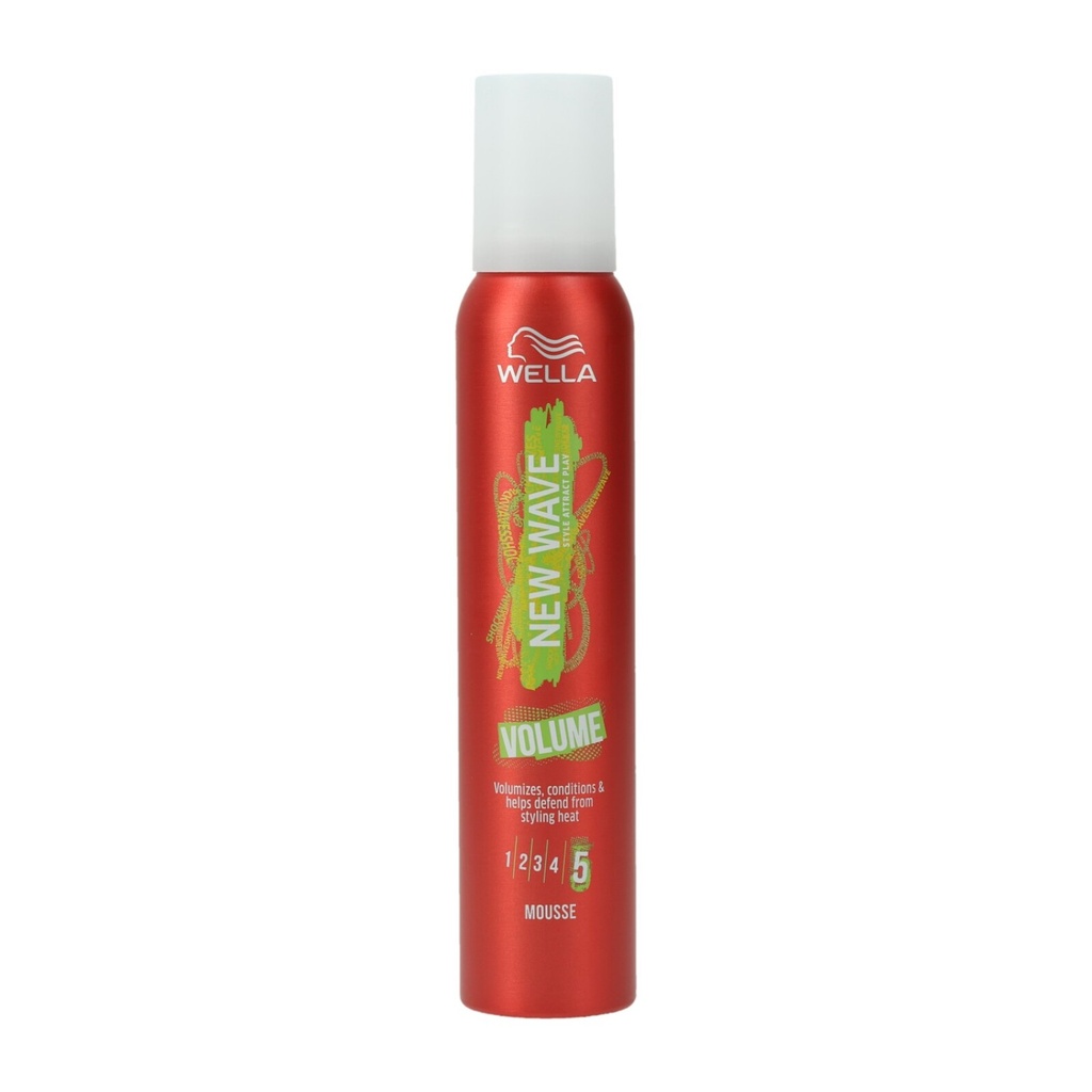 Wella New Wave Haarschaum 200ml Volume 5