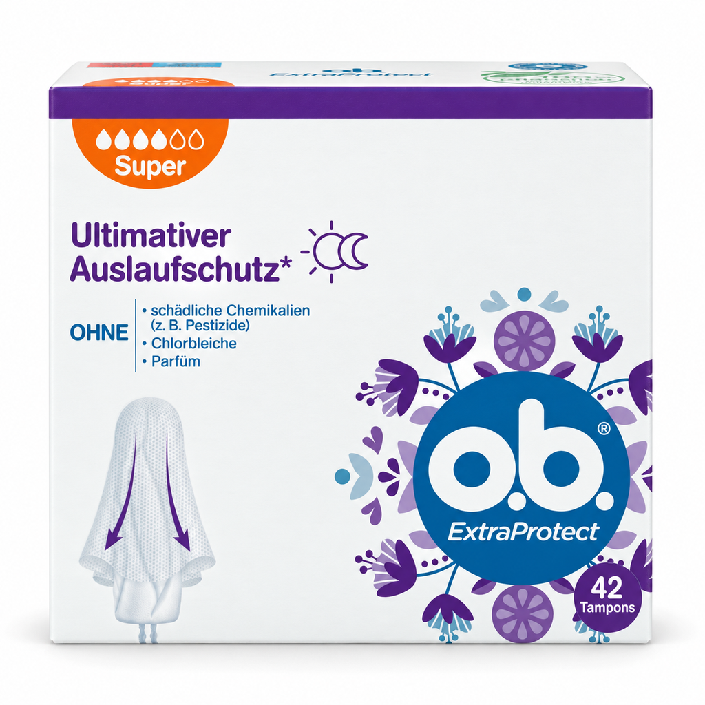 o.b. ExtraProtect Super 42-Tamponpackung