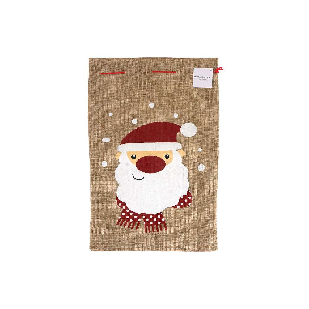 Weihnachtssack "Nikolaus", 35x50cm