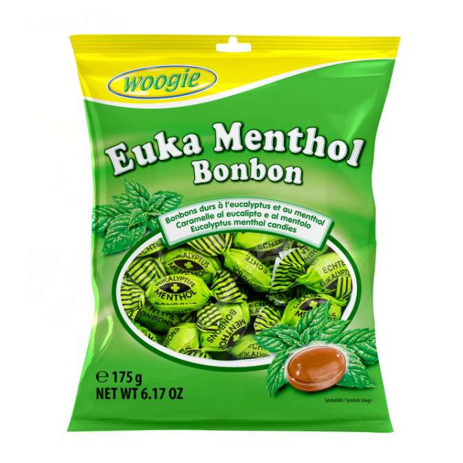 Bonbons Euka Menthol 175g