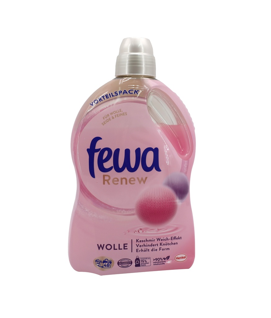 Fewa Fein- & Wollwaschmittel Renew Wolle 48 WL 2.64L