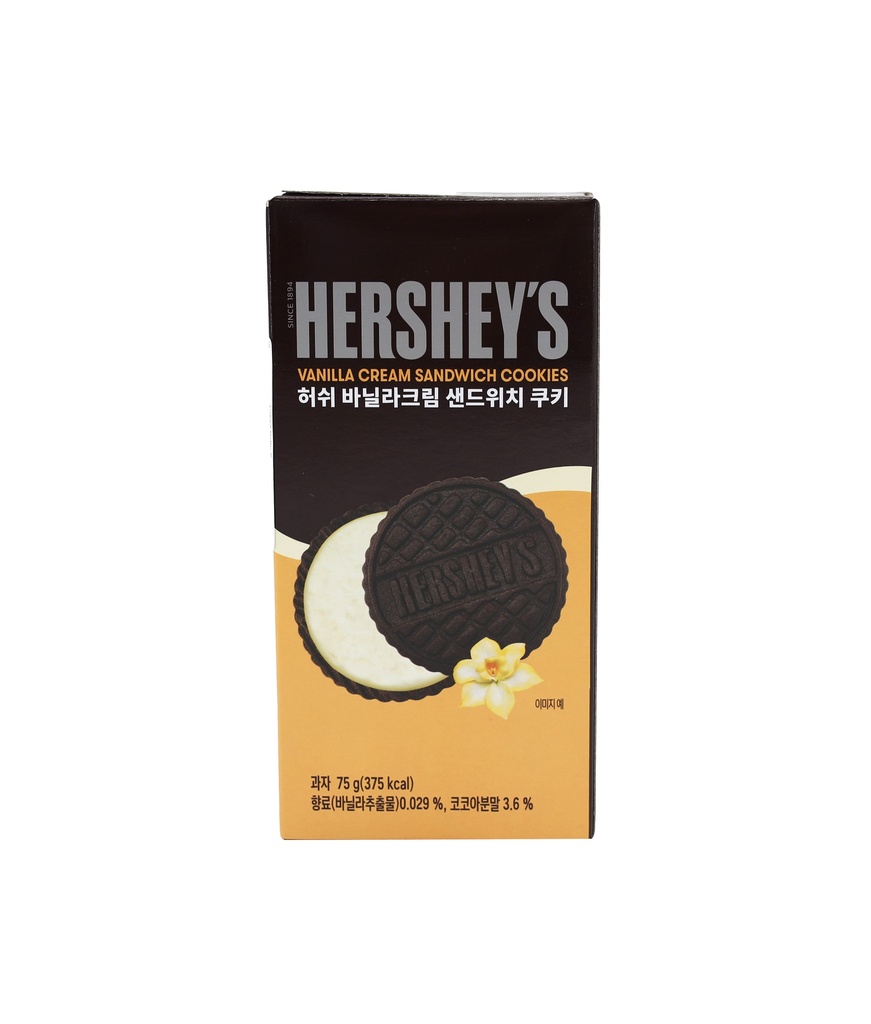 Hersheys Vanilla Cream Sandwich Cookies 75g