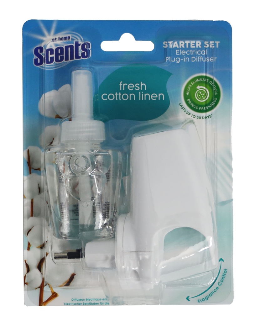 Scents Automatic Lufterfrischer Starter Set 19ml Soft cotton