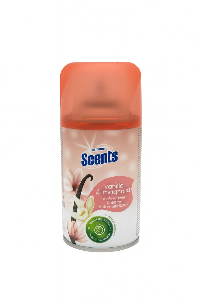 At Home Scents Automatischer Lufterfrischer Nachfüller 250ml Vanilla And Magnolia