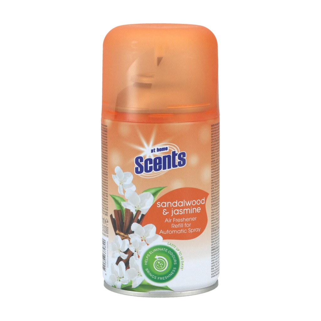 At Home Scents Automatischer Lufterfrischer Nachfüller 250ml Sandalwood&Jasmin