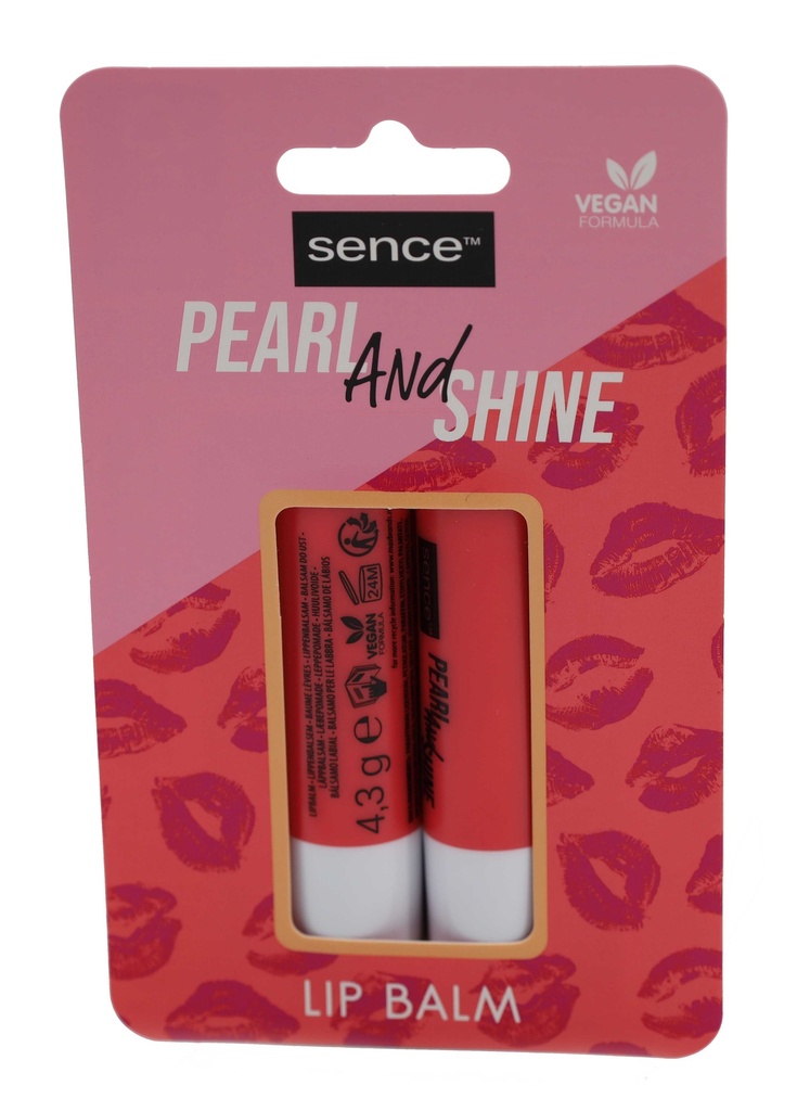 Sence Lippenbalsam 2x4,3g Glow Girls 