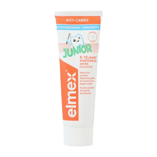 [6286] Elmex Junior Zahncreme 75ml 5-12 Jahre