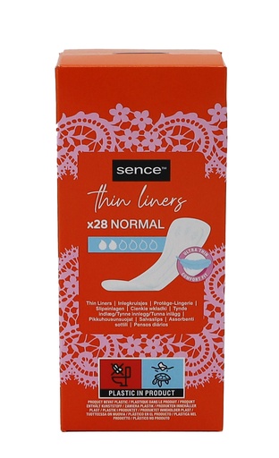 [7228] Sence Hygiene Slipeinlage 28 Stück Ultra Dünn normal