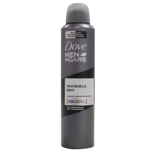 [13170] Dove deodorant spray  XXL 250 ml. Men care invisible