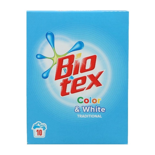 [6665] Biotex Waschpulver 700g 10WL Color&White