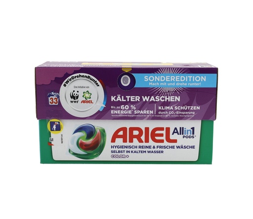 [16243] Ariel Pods All in1 Waschmittel Color 33WL 673,2g