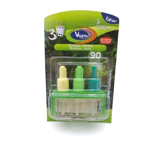 [6590] Vapa 3Sense Duftstecker Nachfüllflakon Nordischer Wald für Febreze 3Volution, 20 ml