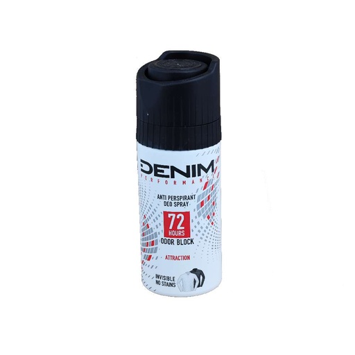 [10937] Denim Deospray 150ml Performance Attraction