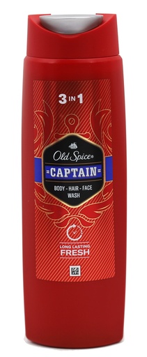 [14175] Old Spice Duschgel 250ml 3-in-1 Captain