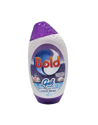 [15226] Bold Waschmittel Gel (Konzentrat) Lavendel & Kamille 24WL