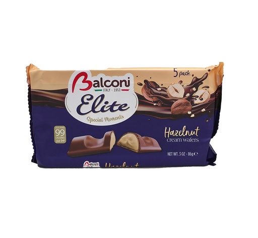 [16373] Balconi Elite Hazelnut Cream Wafer 86g