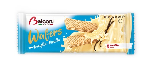 [14882] Balconi WAFERS Bars Vanille 175g