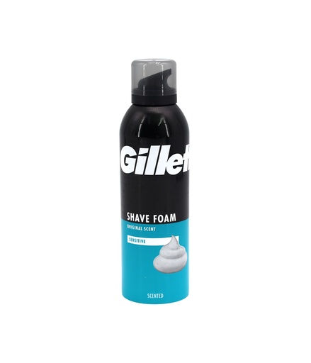 [15091] Gillette Rasierschaum 200ml Sensitive