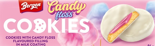 [14831] Bergen Cookies Candy Floss 128g