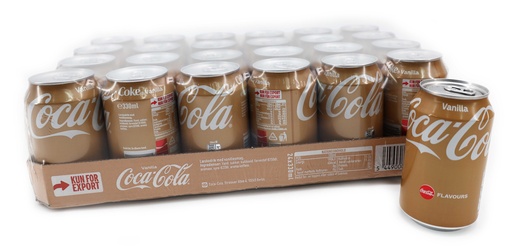 [9404] Coca Cola Vanilla (24 x 0,33 Liter Dosen)