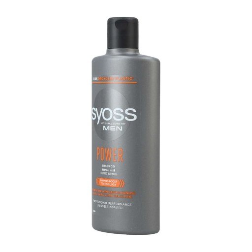 [10245] Syoss Men Power Shampoo 440ml