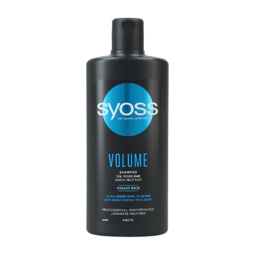 [10240] Syoss Shampoo 440ml Volume